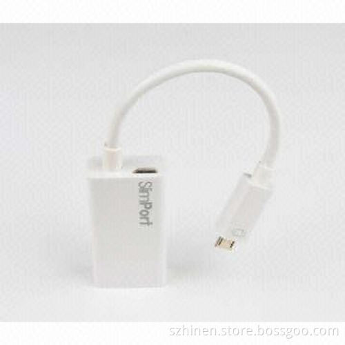 SlimPort to HDMI Adapter, Accessory to Connect your Notebook and Phone
